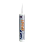 Герметик распыляемый кузовной на основе гибридных полимеров SPRAY-SIMP Useal, черный,290мл