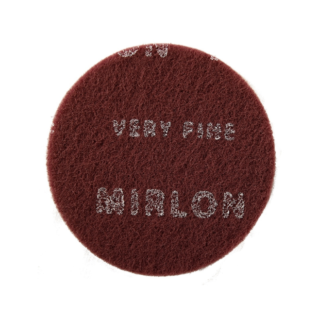 8024101037 Шлиф. войлок Mirlon 150мм VF 360 круг (красный) (10шт.)