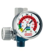 27771 Манометр SATA 0-845 с регулятором давления