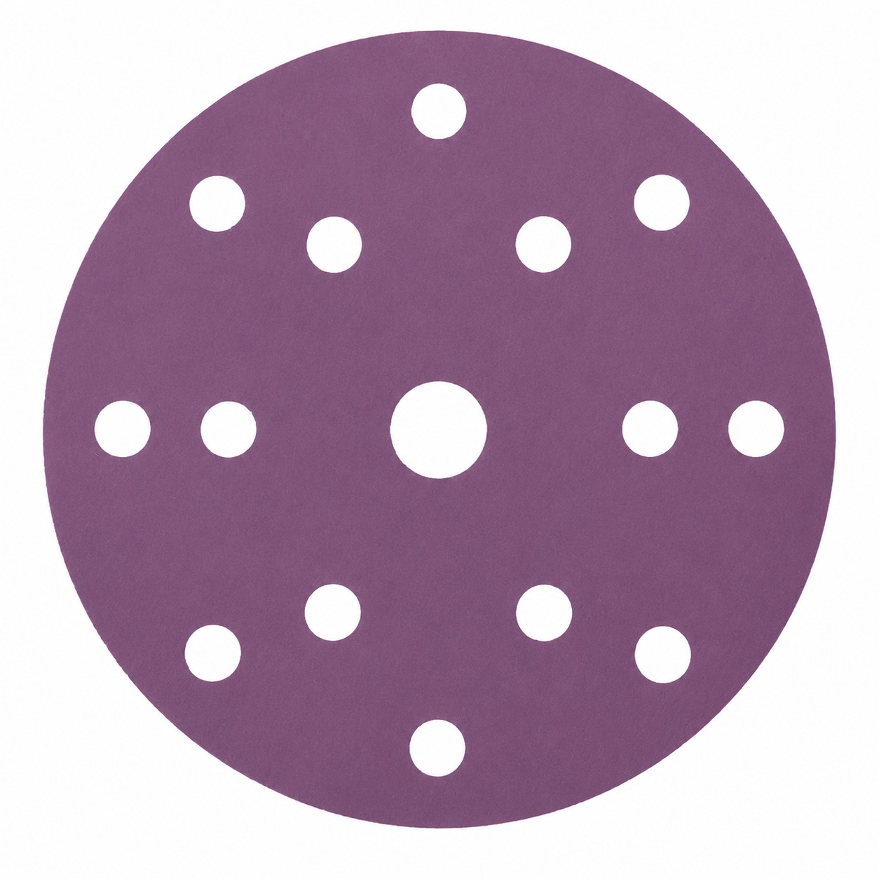 Круг HANKO PP627 Purple Paper на бумажной основе 150мм 15отв. Р80 (100шт)