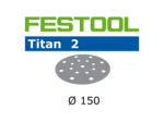 496641 Мат.шлиф. Titan 2 P 400, компл. из 100 шт. STF D150/16 P 400 TI2/100