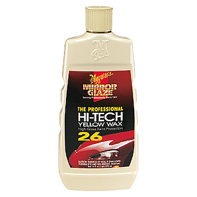 M2616 Воск защитный Hi-Tech Yellow Wax для любого типа эмали и лака 473мл. 1/6