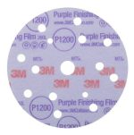 51155 Круг 260L Purple абразивный, полировал., 15 отверст., Р800, 150мм
