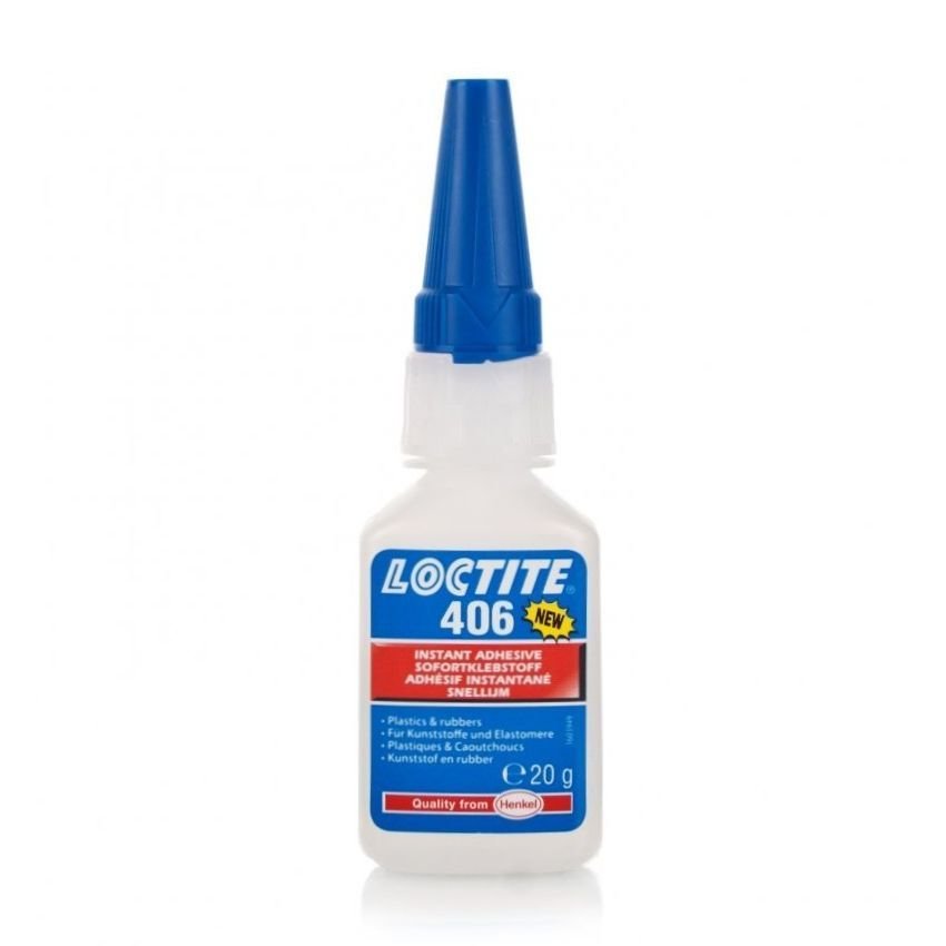 Клей моментальный для пластмассы и резины LOCTITE 406 20 гр.