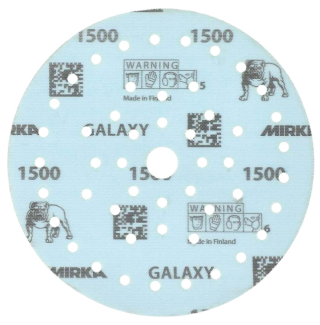 FY6M109932 Круг Mirka GALAXY 150мм Multifit 50 отв, 320, керамическое зерно, 100/упак