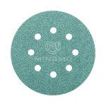 Шлифовальный круг Minamo Light Matter 8 отверстий 125мм #80 (100шт) зеленые