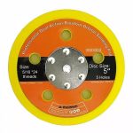 Оправка 5pad-5H-Sticked-soft для крепления абразивного материала D125мм, 5 отверстий