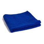 Салфетка полировальная многоразовая из микрофибры Mikrofiber Blue, темно-синий, 40х40см