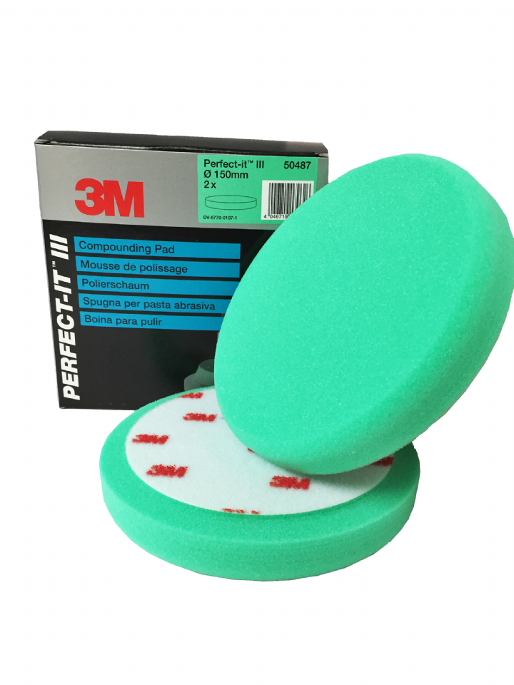 50487 Полировальник зеленый для пасты Fast Cut Plus 150 мм