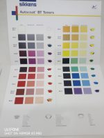 2005694 Карта тонеров Sikkens Autocoat BT Wall Chart