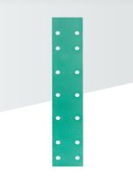 Абразивные полоски HANKO Film Green DC341 70х420мм P220 14 отв.(50шт.)Зеленая