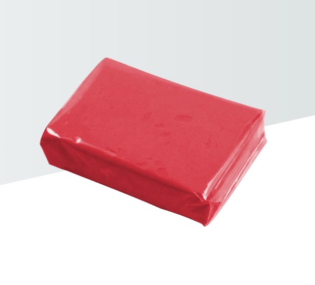 SCL-red Глина Hanko абразивная Silky Clay Bar Red Красная, 100гр