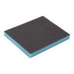 Губка 2-х сторонняя Hanko Sponge Pads Blue 120*98*13мм  #80 Coarse (Р120-150)