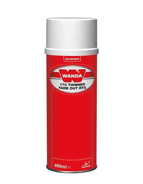 561154 Разбавитель для переходов Wanda 170 Thinner Fade Out RTS 0,4 л. (аэрозоль)