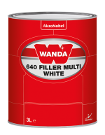 561010 Грунт-выравниватель универсальный Wanda 640 Filler Multi White 3 л.