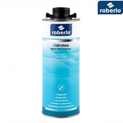 61132 Покрытие антигравийное Roberlo на водной основе, серое окрашиваемое 1л