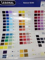 224532 Карта тонеров Lesonal Mixing Color Card SB