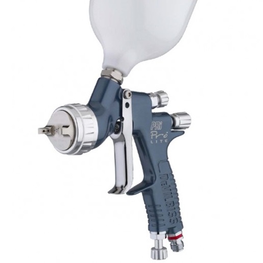 Грунтовочный краскораспылитель DeVilbiss PRiPRO с верхним бачком 0.6л, соплом 1.6 мм