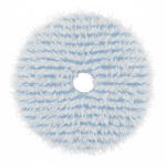 Полировальный диск HANKO HN-CWL130-Blue из стриженой овчины на жесткой поролон. подложке с центр отв